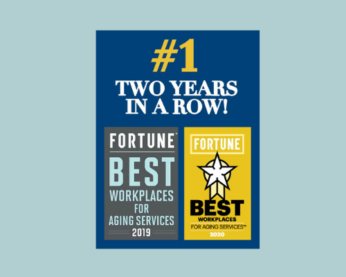 #1 Fortune Best Workplaces 2020